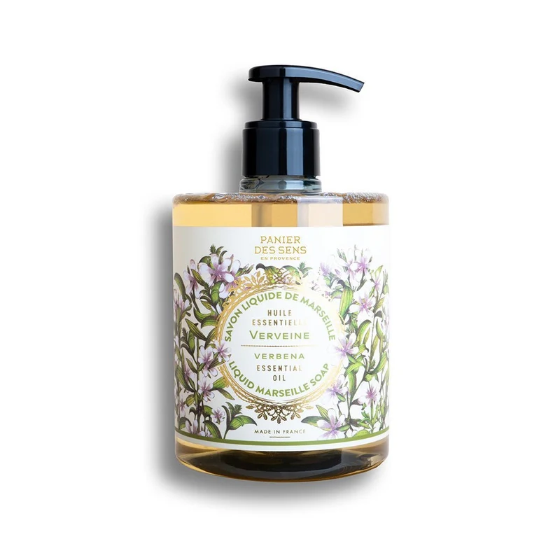 Savon de Marseille liquide - Huile Essentielle de Verveine 500ml