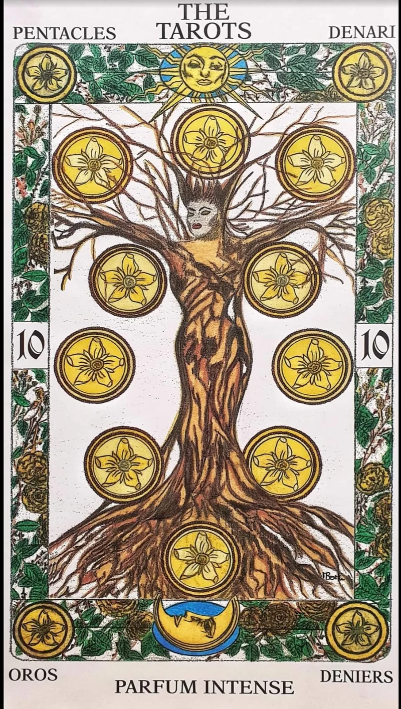 TEN OF PENTACLES, DIECI DI DENARI