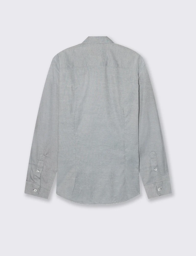CAMICIA OXFORD REGULAR FIT - Blu