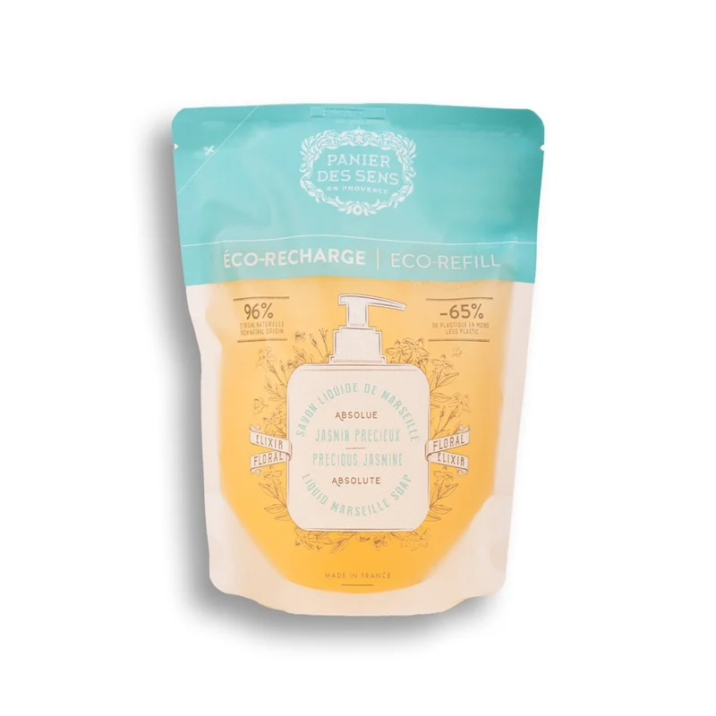 Recharge savon liquide de Marseille - Jasmin Précieux 500ml