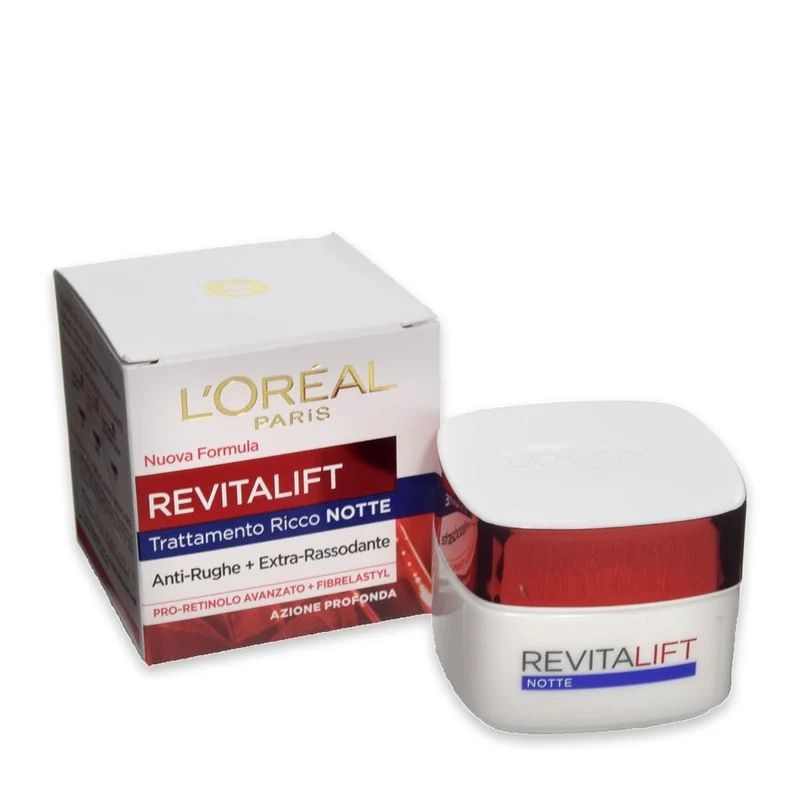 L'oréal Revitalift Trattamento Ricco Notte 50 ml — Crema notte