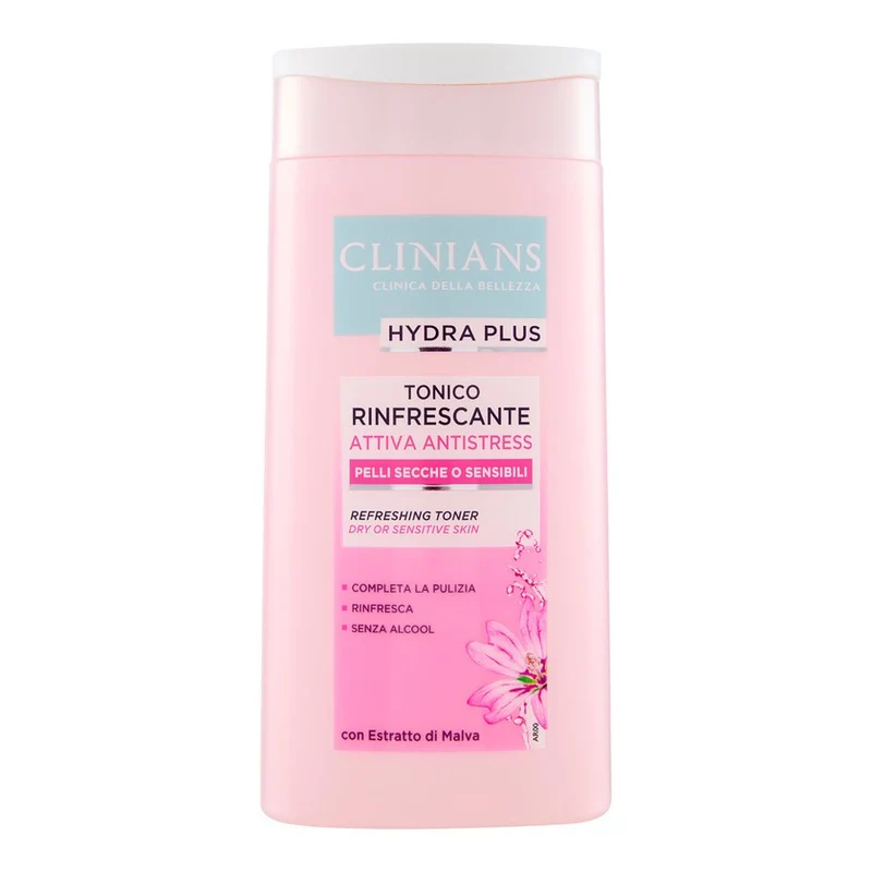Clinians Tonico attivo antistress 200 ml — Tonico viso
