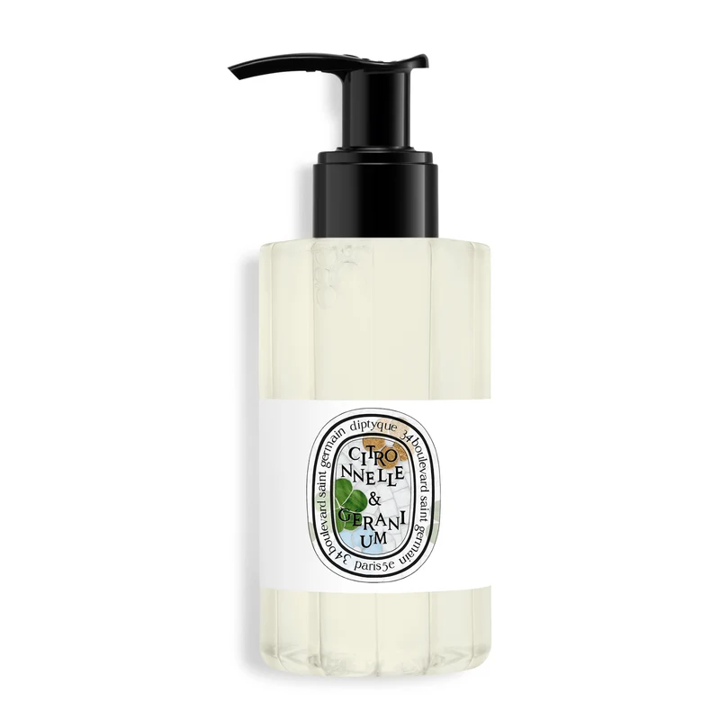 Gel Limpiador Perfumado Citronnelle & Geranium, Edición Limitada | Diptyque