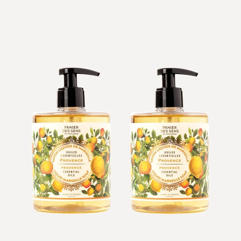 Pack de 2 savons de Marseille liquides | Huile Essentielle de Provence 2 x 500ml