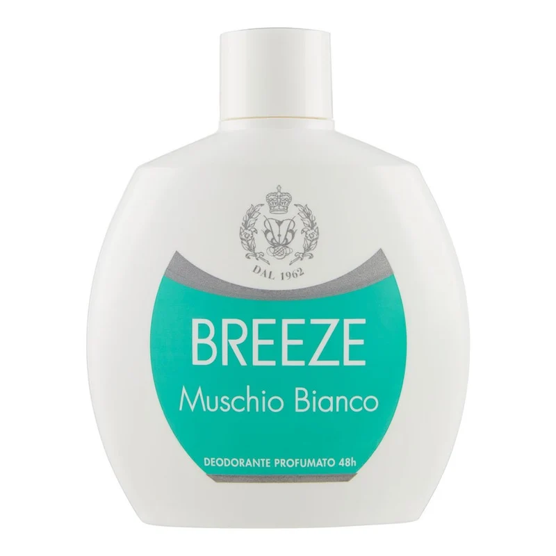 Breeze Deodorante squeeze Muschio bianco 100 ml — Deodorante