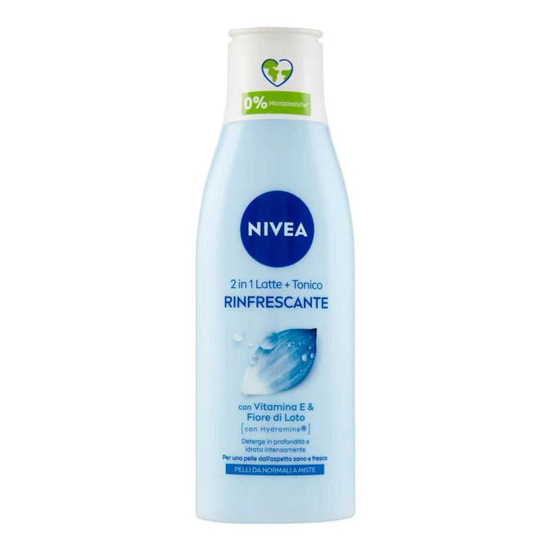 Nivea 2 In 1 Latte Detergente + Tonico 200 ml — Latte detergente