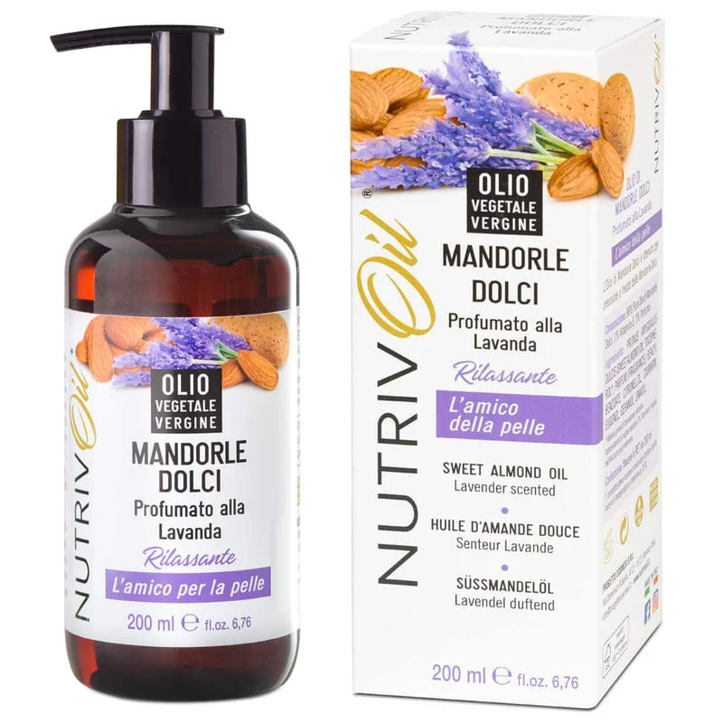 Olio mandorle e lavanda