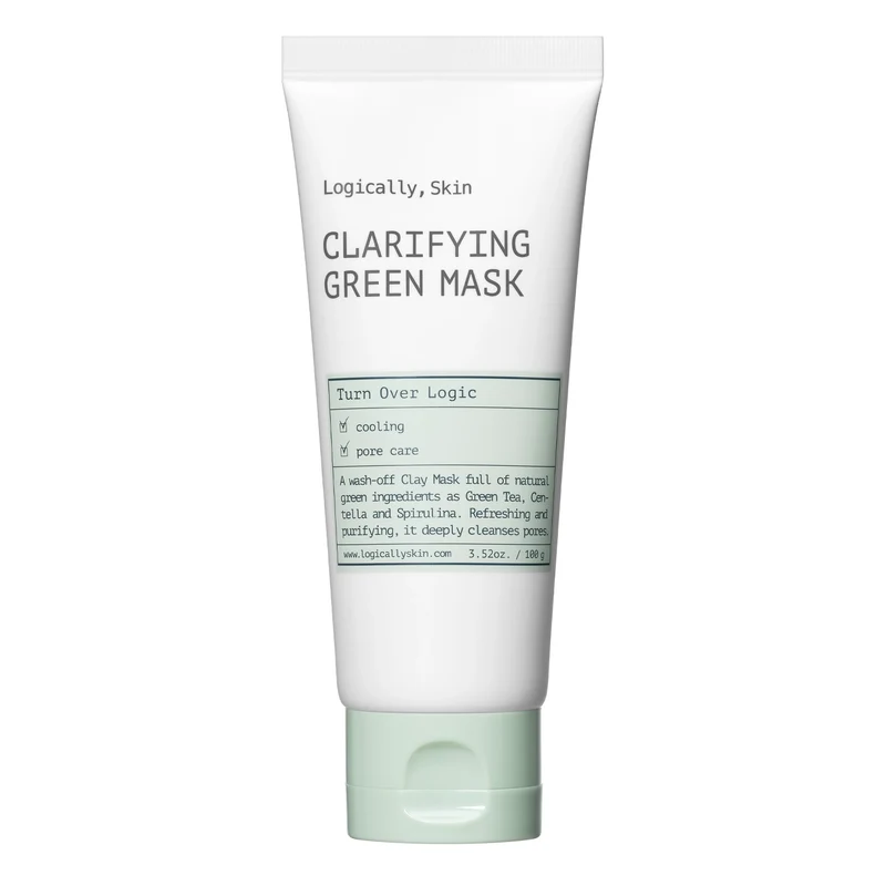 Logically, skin Clarifying Green Maschera Argilla Purificante 100g — Maschera