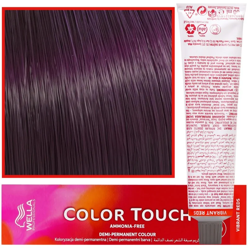 Wella Color Touch 3/66 Oberżyna 60ml — Tinta per capelli