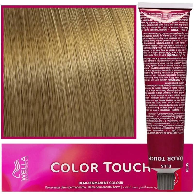 Wella COLOR TOUCH 88/07 Biondo chiaro intenso mogano tenue 60 ml — Tinta per capelli