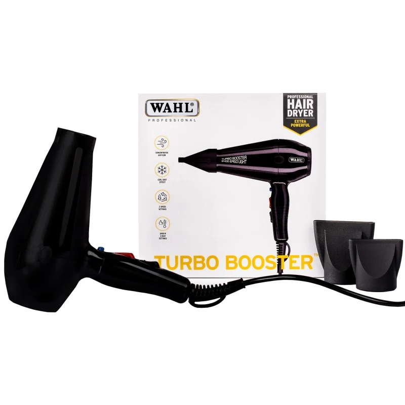 Wahl Pro Asciugacapelli TURBO BOOSTER 2400W E4447 — Asciugacapelli