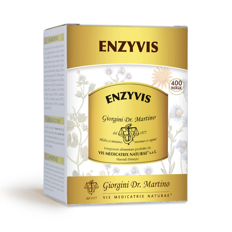 Dr Giorgini Enzyvis 200 g pastiglie 500 mg — Integratore