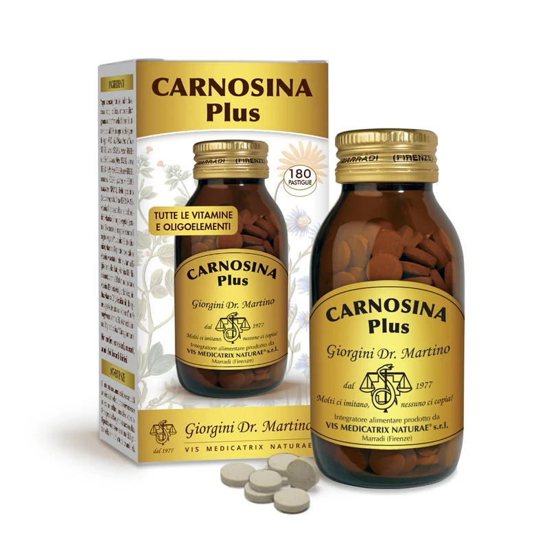Dr Giorgini Carnosina Plus 90g Pastiglie 500mg — Integratore