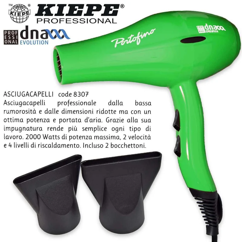 Kiepe Phon Portofino Verde — Asciugacapelli