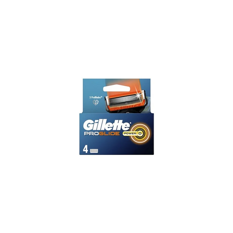 Gillette Fusion ProGlide Power 4 Pezzi — Testina di Ricambio Rasoio