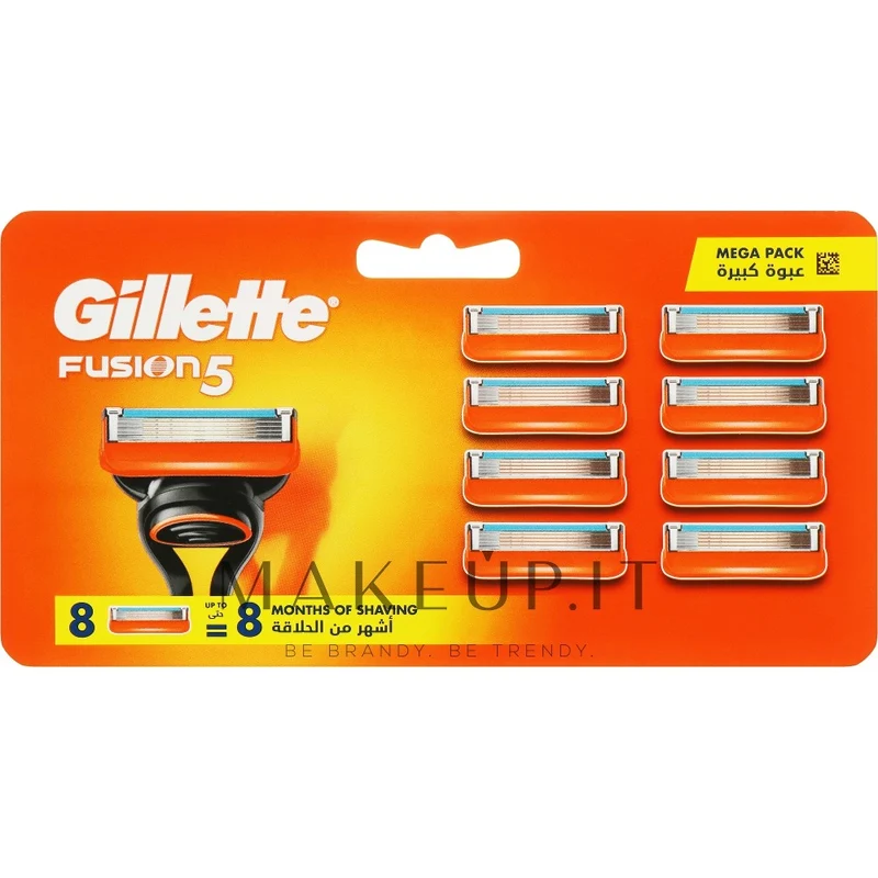 Gillette Fusion5 8 Pezzi — Testina Rasoio
