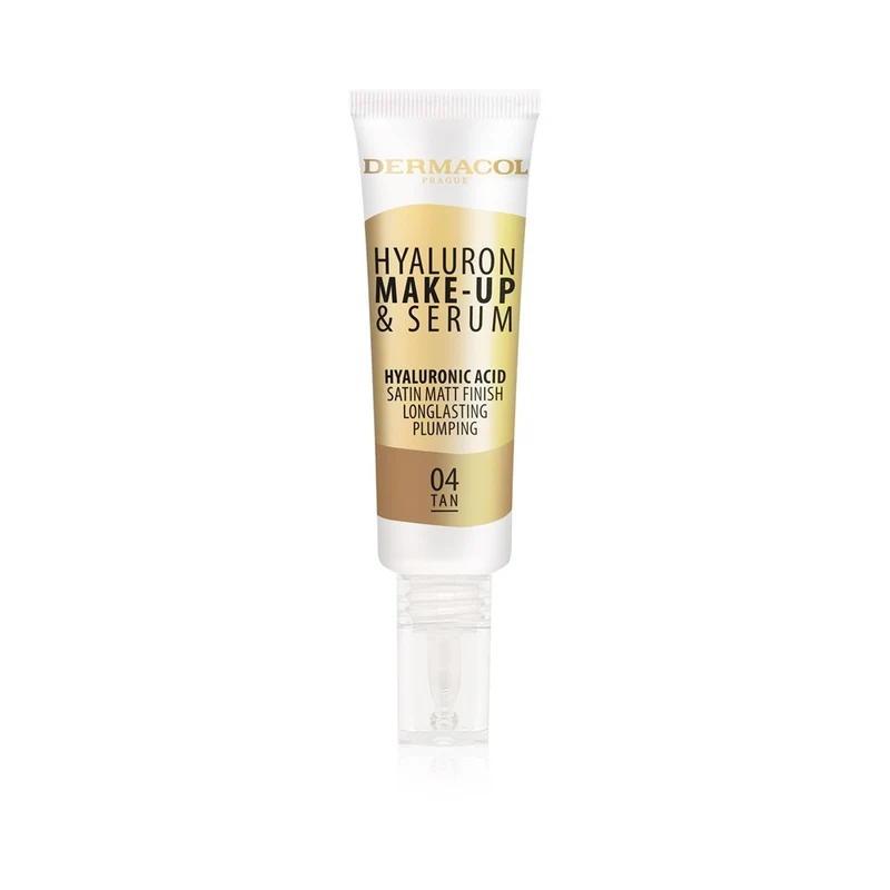 Dermacol Hyaluron Make-Up & Siero 04 Tan 25 g — Fondotinta