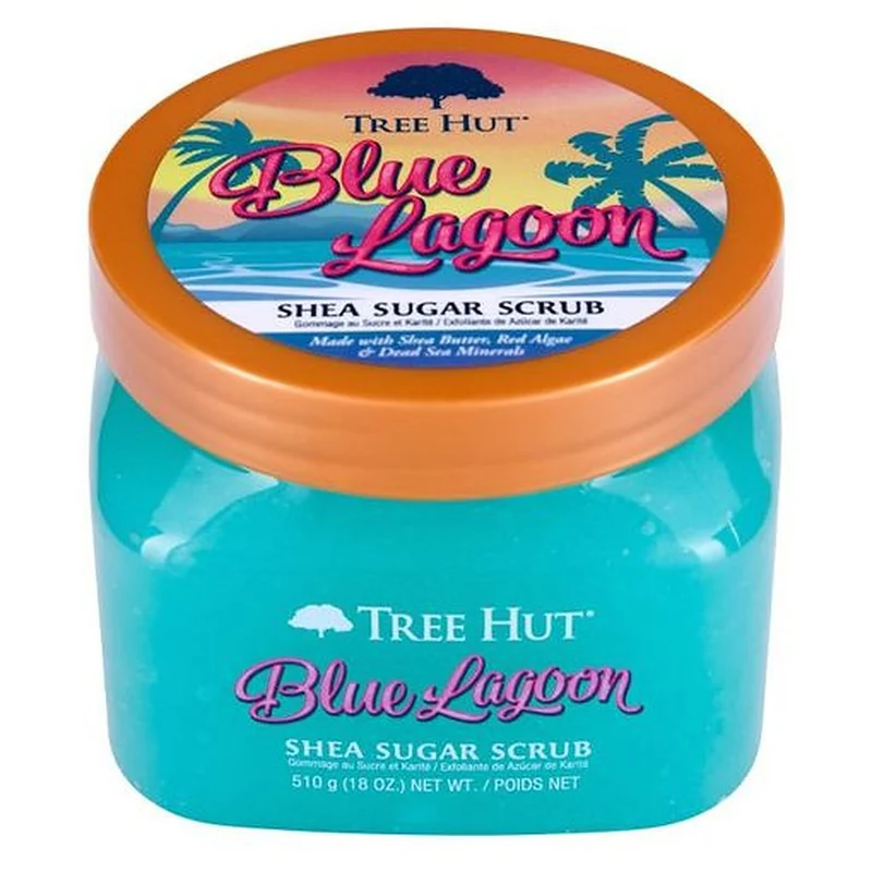 Tree Hut Blue Lagoon 510 g — Scrub Corpo allo Zucchero