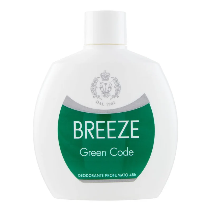 Breeze Green Code Freschezza Alpina 100 ml — Deodorante squeeze