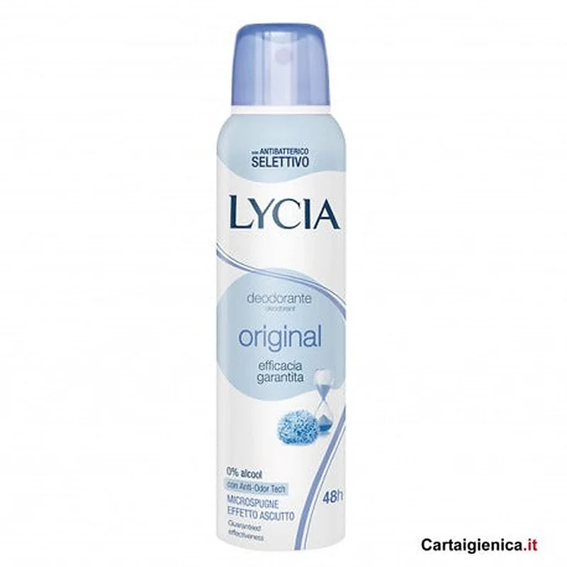 Lycia Deodorante Antiodorante Original 150 ml — Deodorante spray