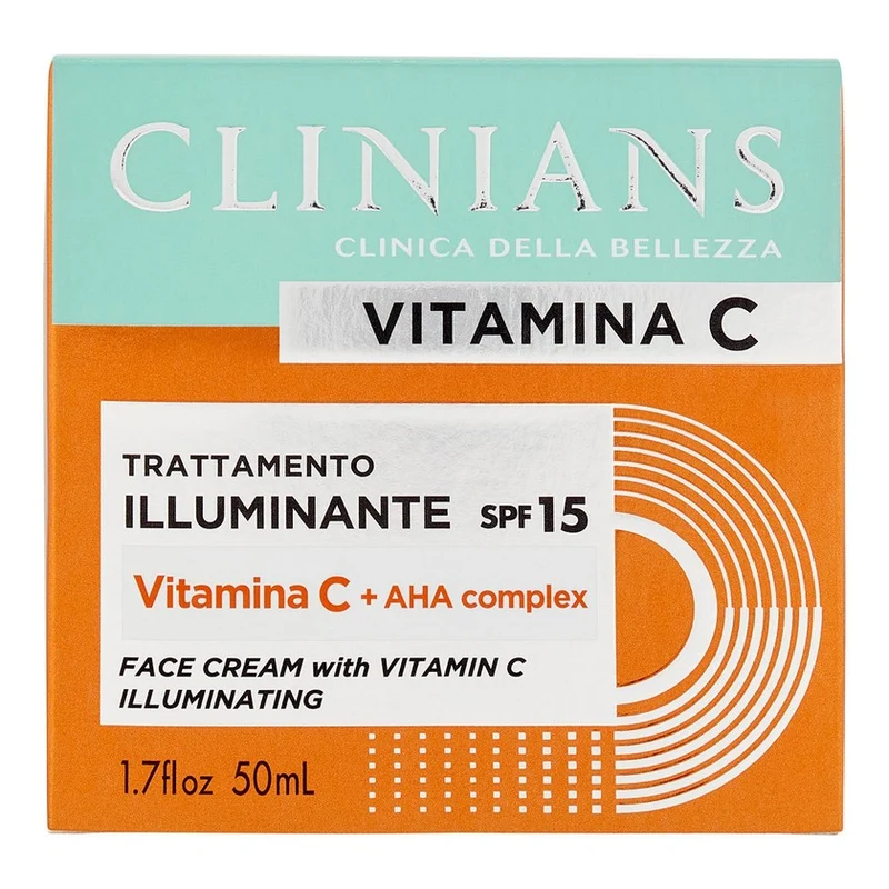 Clinians Crema Viso Illuminante Con Vitamina C 50 ml — Crema viso