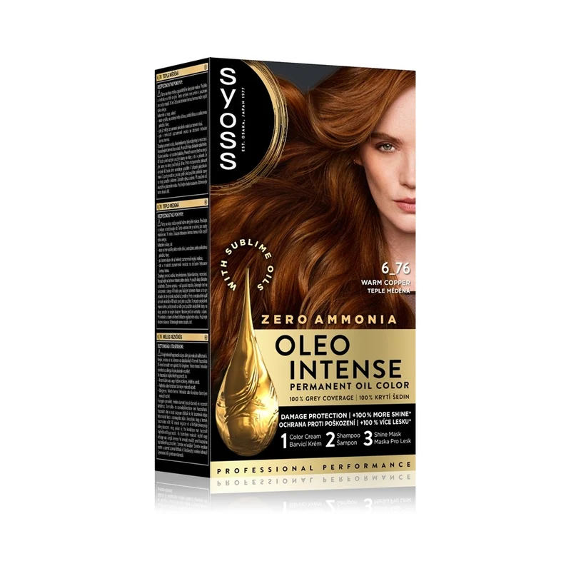 Syoss Oleo Intense 6-76 Warm Copper — Colorante capelli