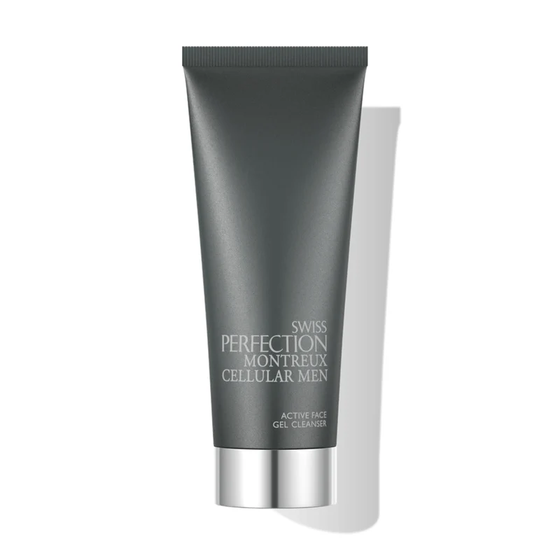 Active Face Gel Cleanser, Gel Limpiador Facial para Hombres | Swiss Perfection