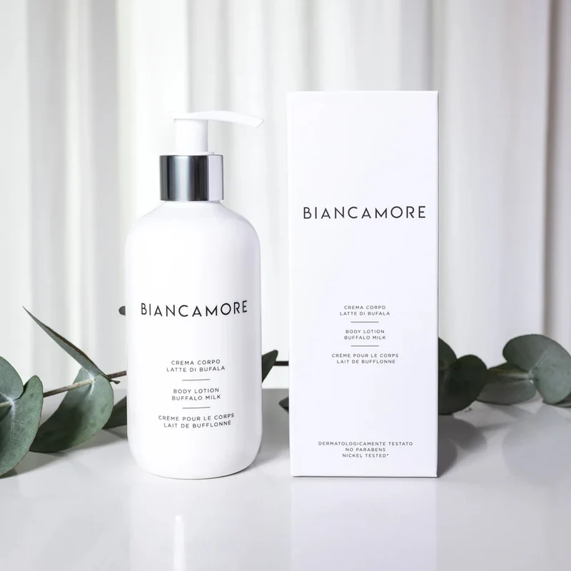 BIANCAMORE Crema corpo al latte di bufala