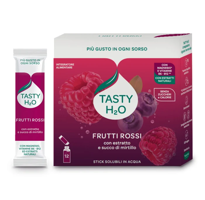 Tasty H2O Frutti rossi