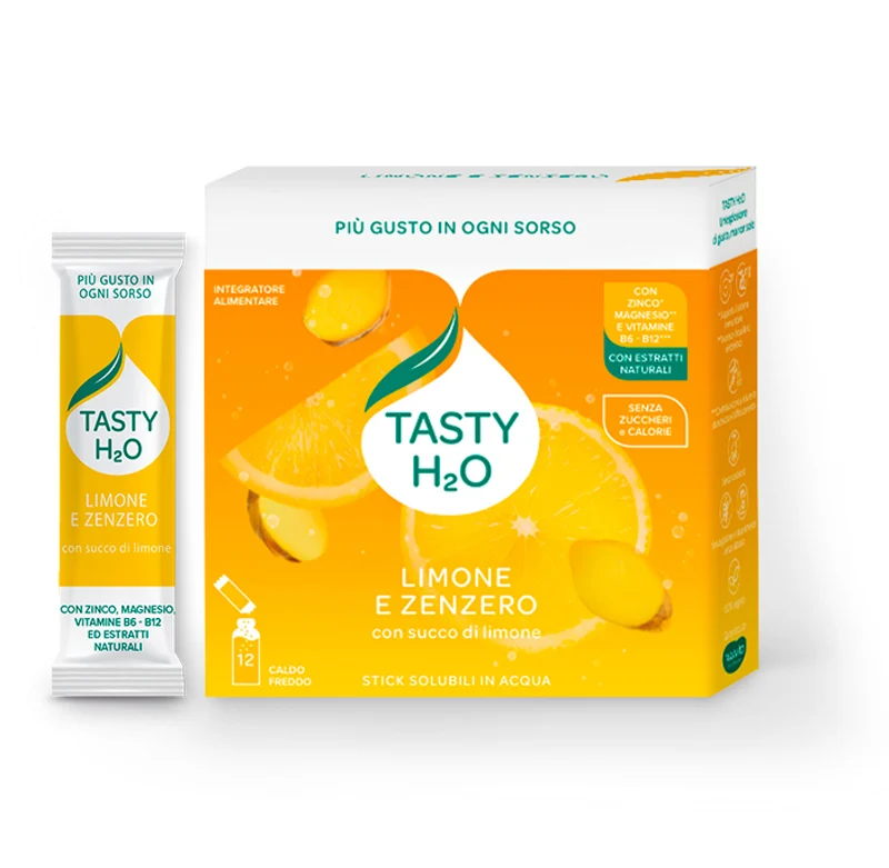 Tasty H2O Limone e zenzero