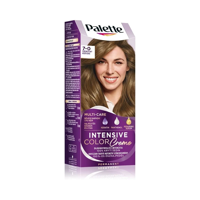 Schwarzkopf Palette Intensive Color Creme 7-0 N6 Biondo Medio — Tinta permanente capelli