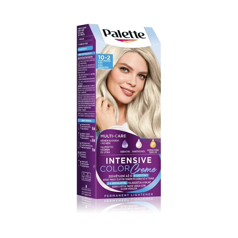 Schwarzkopf Palette Intensive Color Creme 10-2 (A10) Ultra Biondo Cenere — Tinta permanente capelli