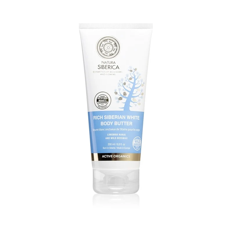 Natura Siberica Active Organics 200 ml — Burro corpo