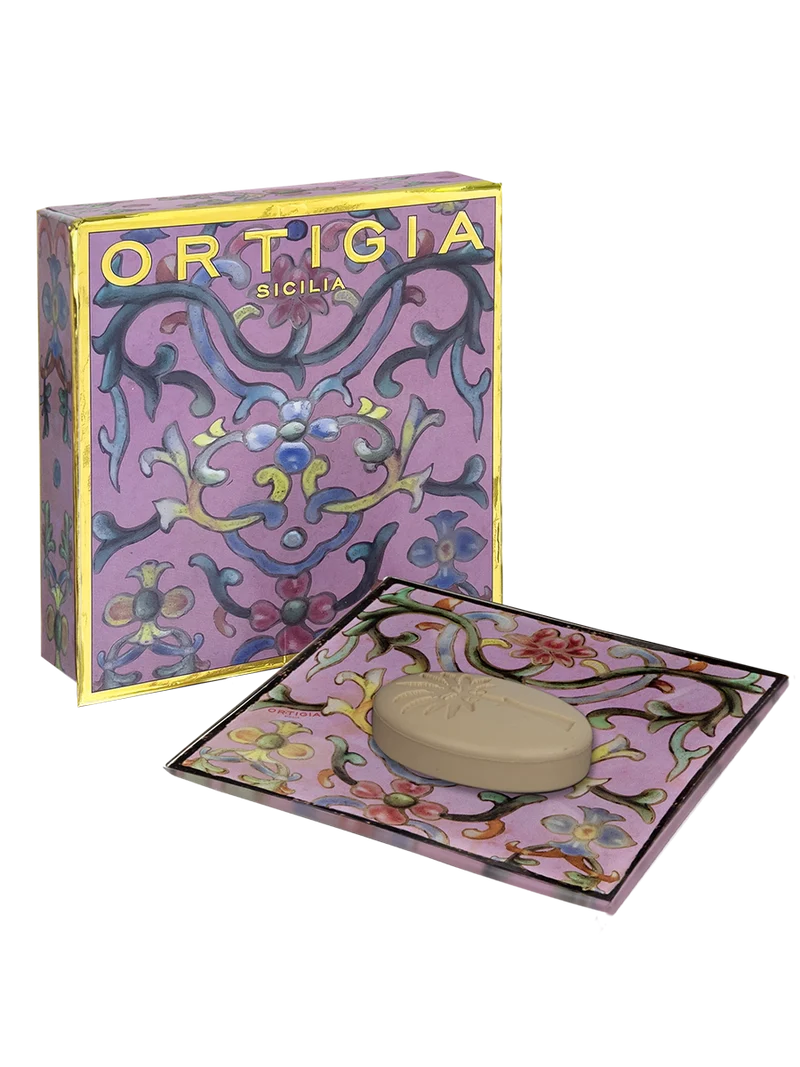 Aragona piattino vetro con sapone