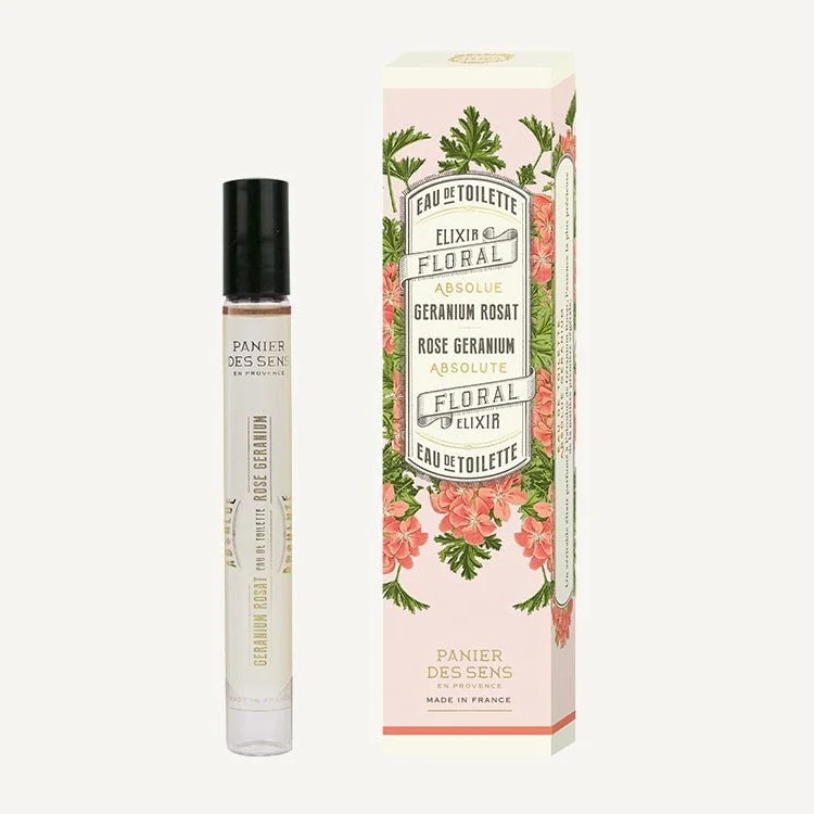 Eau de toilette roll-on - Géranium Rosat 10ml