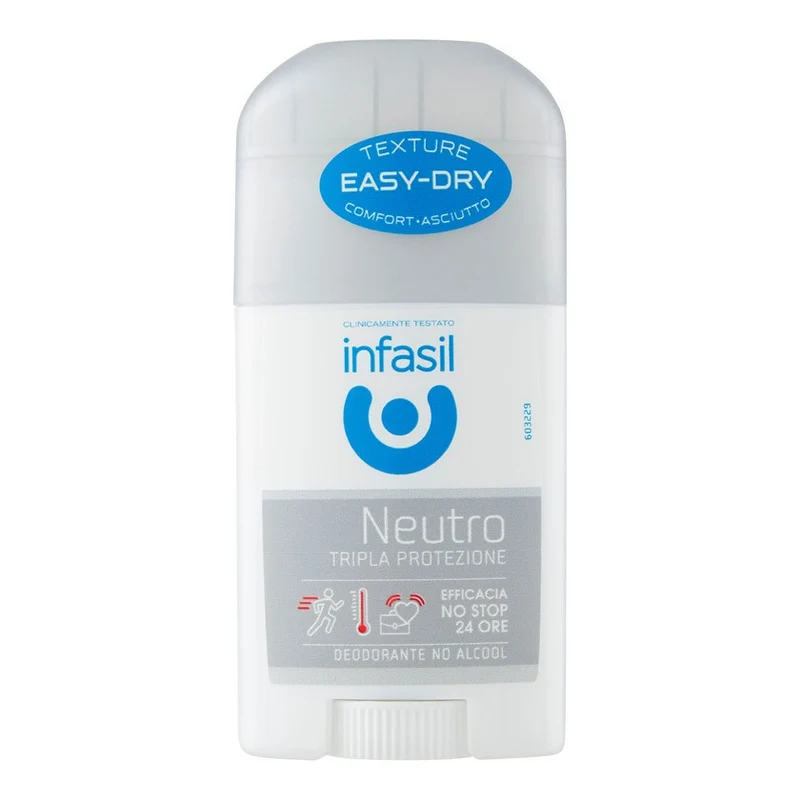 Infasil Neutro Tripla Protezione Stick 50 ml — Deodorante stick