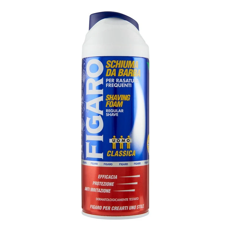 Figaro Schiuma Da Barba Per Rasature Frequenti 400 ml — Schiuma da barba