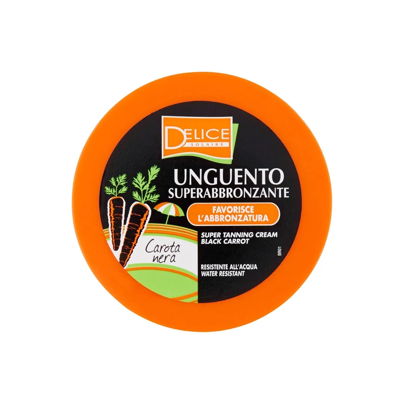 Delice solaire Unguento Superabbronzante Carota Nera 150 ml