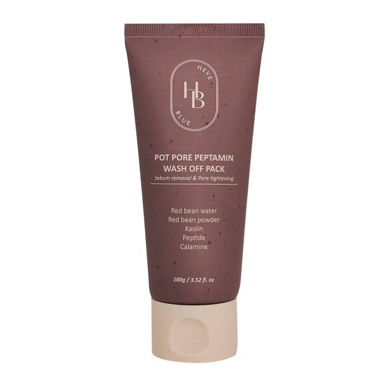 Heveblue Pot Pore Peptamin Wash-off Pack Maschera Restringente Pori 100g — Maschera viso