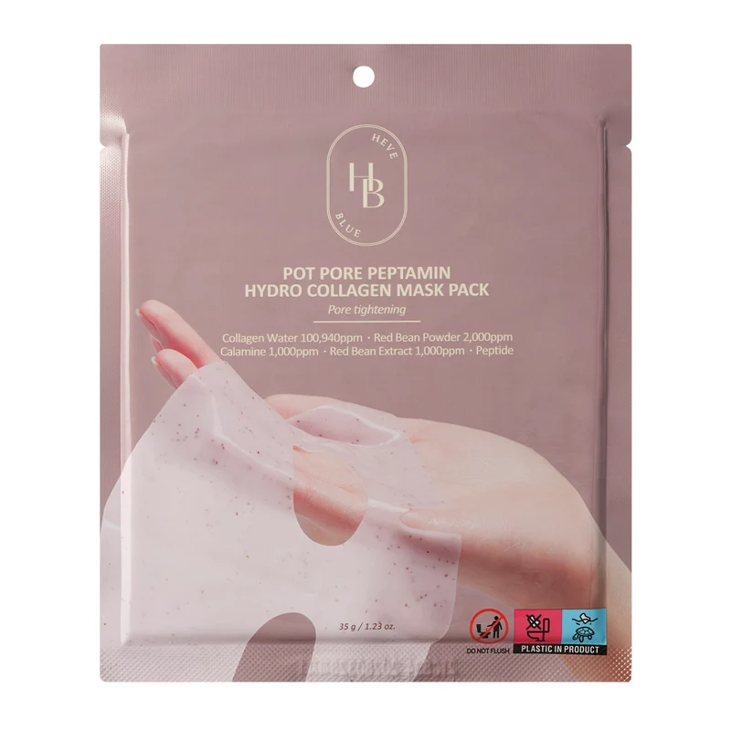 Heveblue Pot Pore Peptamin Hydro Collagene Maschera Restringente Pori 35g — Maschera viso