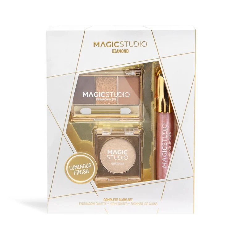 Magic studio Set Regalo Diamond Glow 1 unità — Set makeup