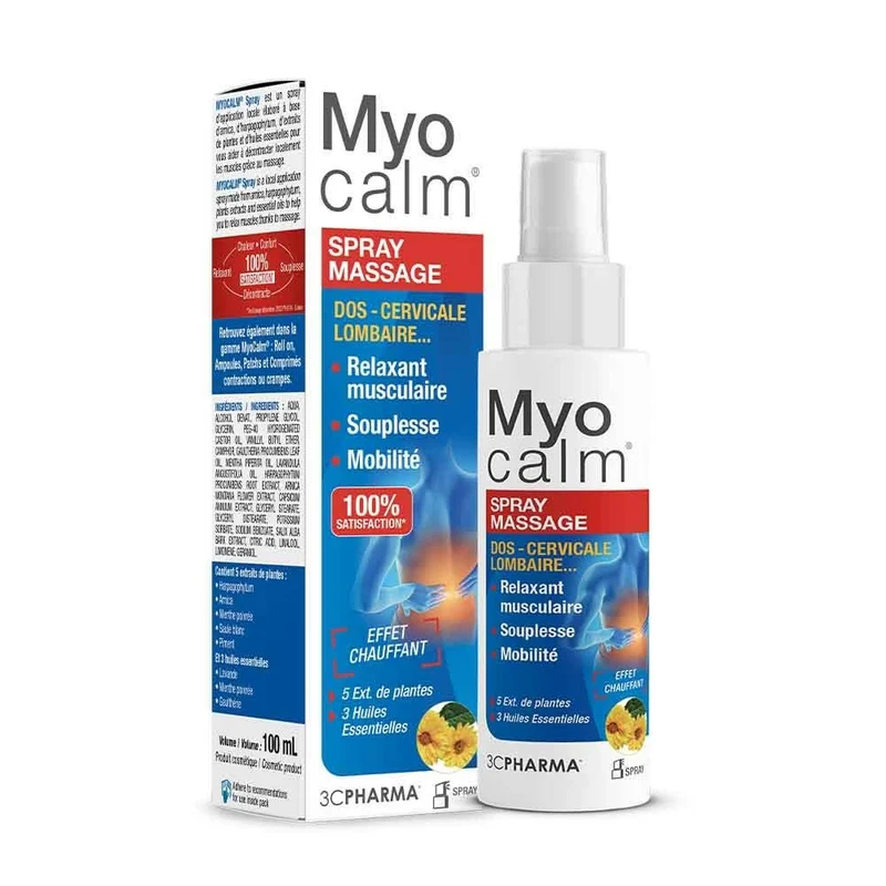 3C Pharma Myocalm Spray Contrazioni Muscolari 100 ml — Spray