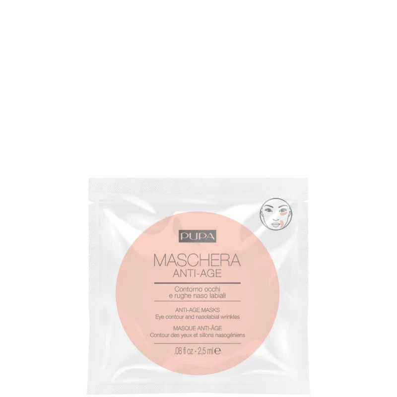 Maschera Anti-Age contorno occhi e rughe naso labiali*