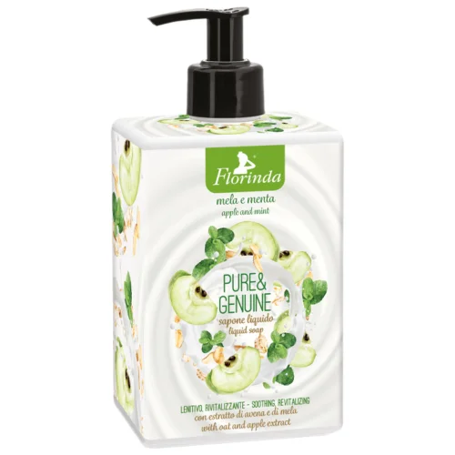 Florinda - Pure&Genuine Sapone Liquido Mela e Menta 500ml