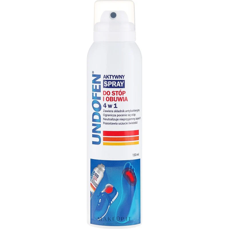 Undofen Spray per piedi e scarpe 4 in 1 150ml — Spray