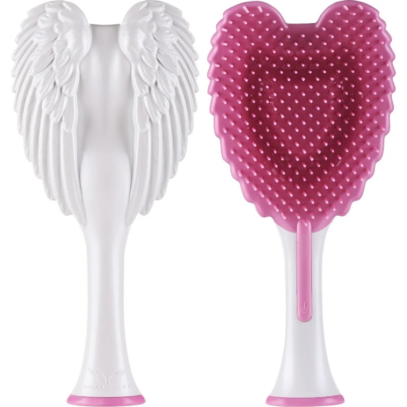 Tangle Angel Cherub 2.0 Spazzola Capelli Compatta Bianco Lucido — Spazzola