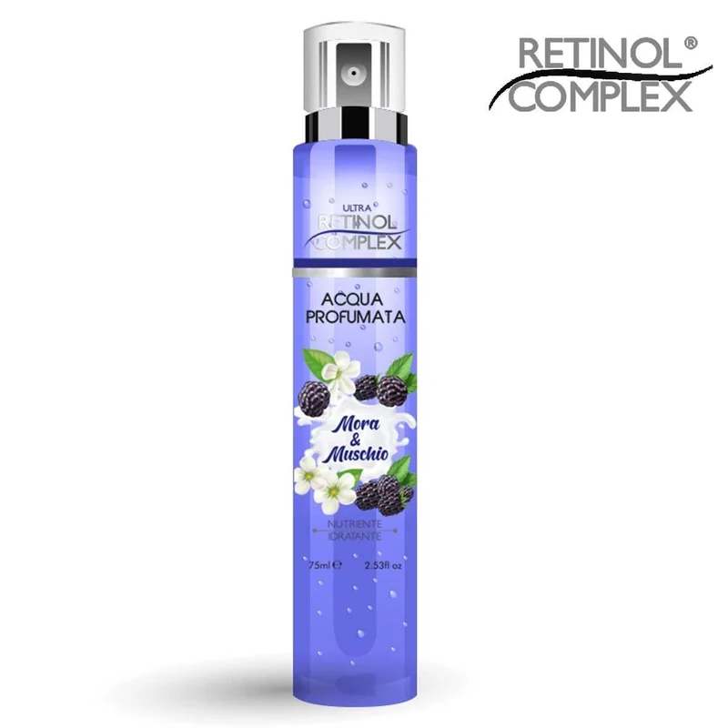 Retinol Complex Acqua Profumata Mora e Muschio 75 ml — Acqua profumata
