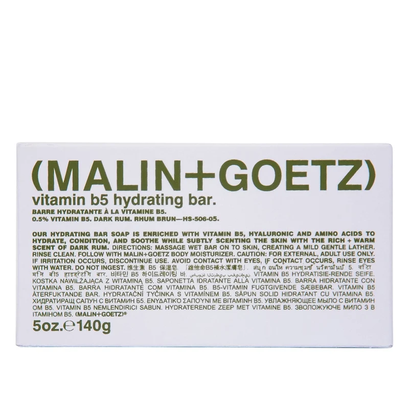 Vitamin B5 Hydrating Bar Dark Rum MALIN+GOETZ Barra limpiadora