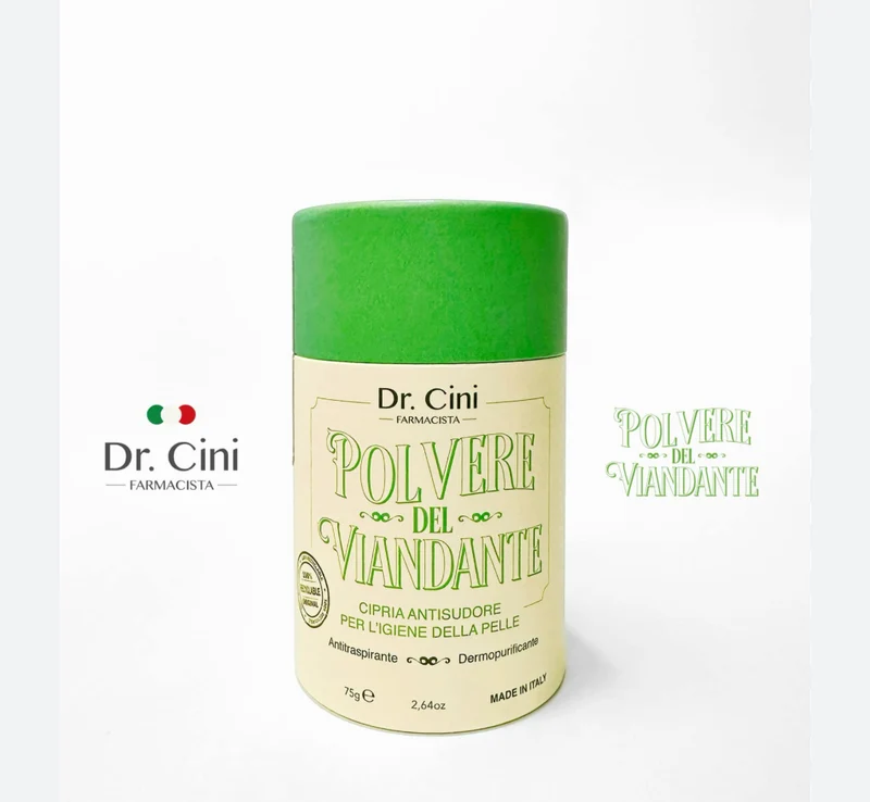 Polvere del Viandante Azione Antisudore Polvere 75g