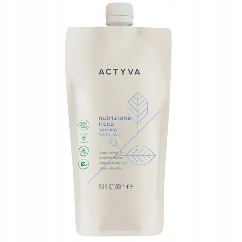 Kemon Actyva Nutrizione Ricca Busta Ricarica 1000 ml — Shampoo